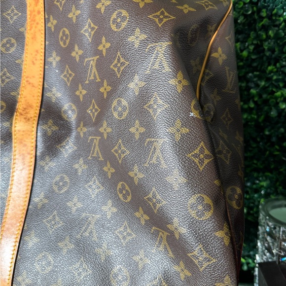 Louis keepall Brown Monogram Travel Bag 60 - Picture 4 of 15